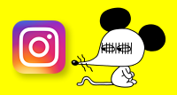 みじめねずみ&インスタグラムアイコン